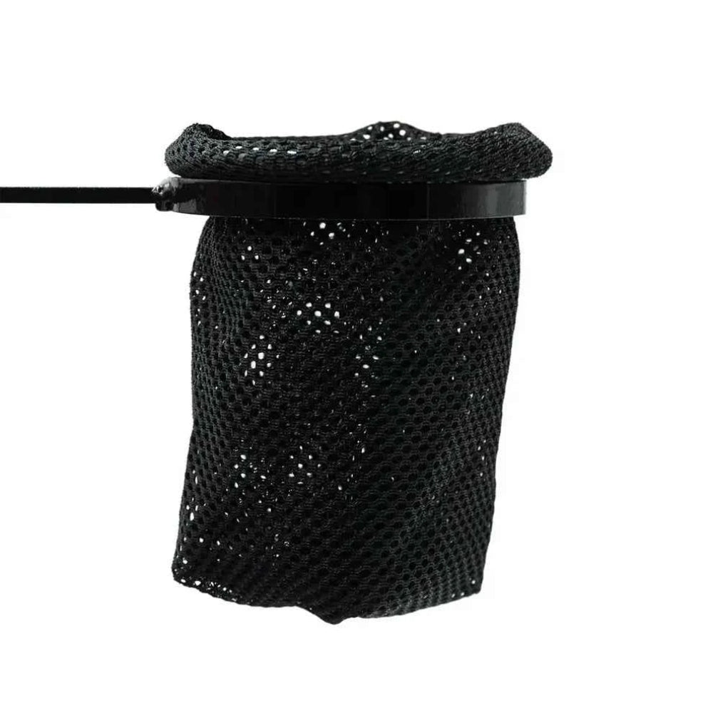 Fully assembled Travel Buggy AEROLUX adjustable mesh drink holder for power wheelchairs.